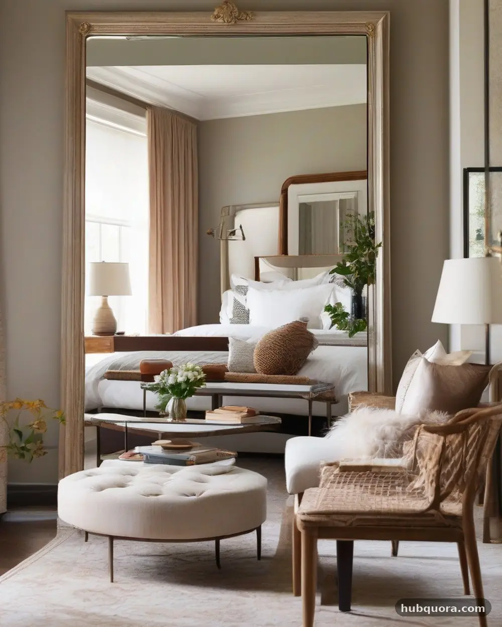 Strategic Mirror Placement - 5 Bedroom Decor Ideas