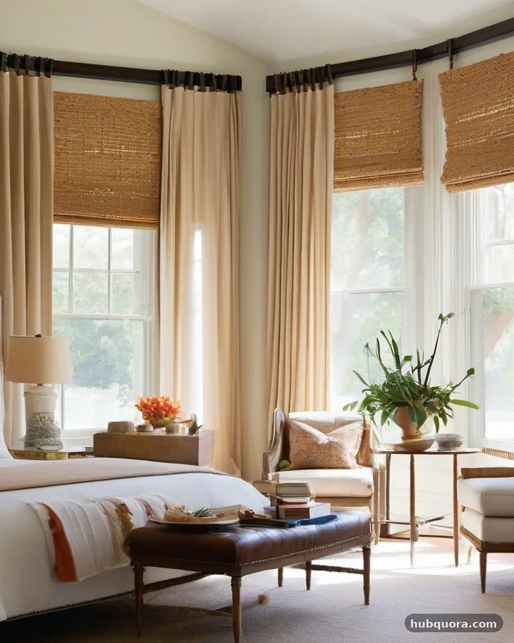 Statement Window Treatments - 5 Bedroom Decor Ideas