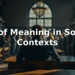 Aloof Meaning in Social Contexts