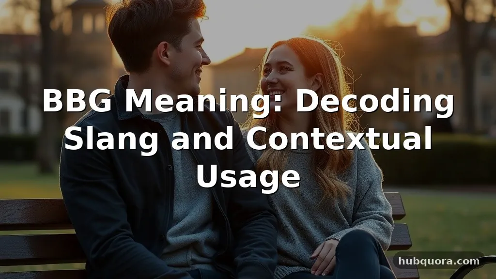 bbg meaning