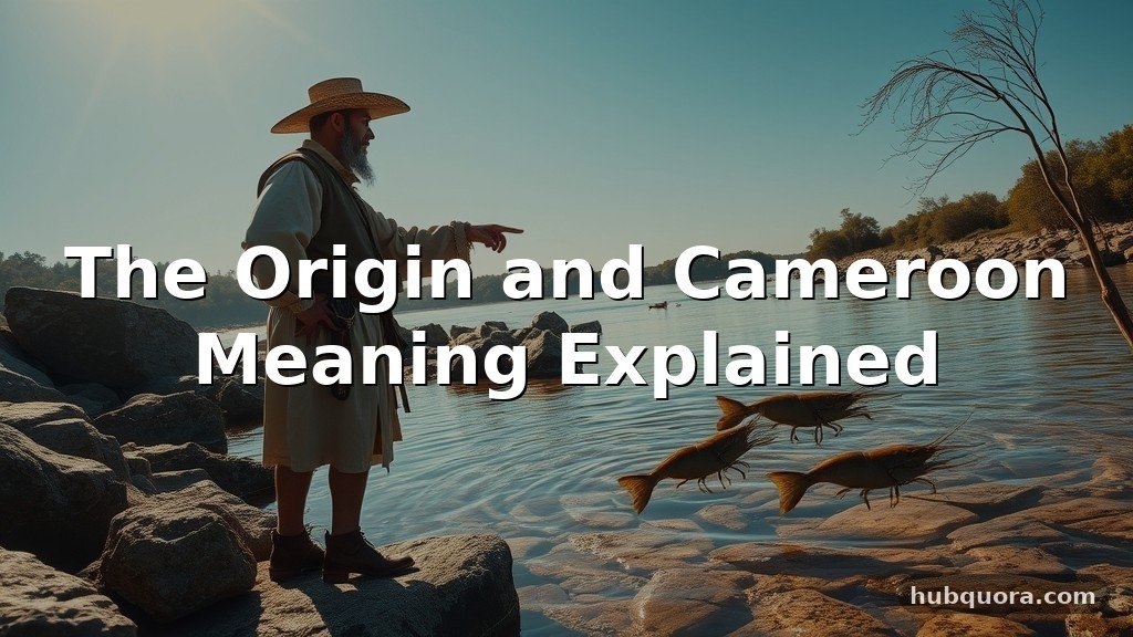 The Origin and Cameroon Meaning Explained