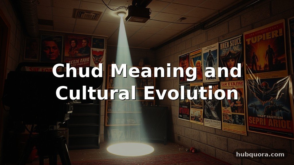 Chud Meaning and Cultural Evolution