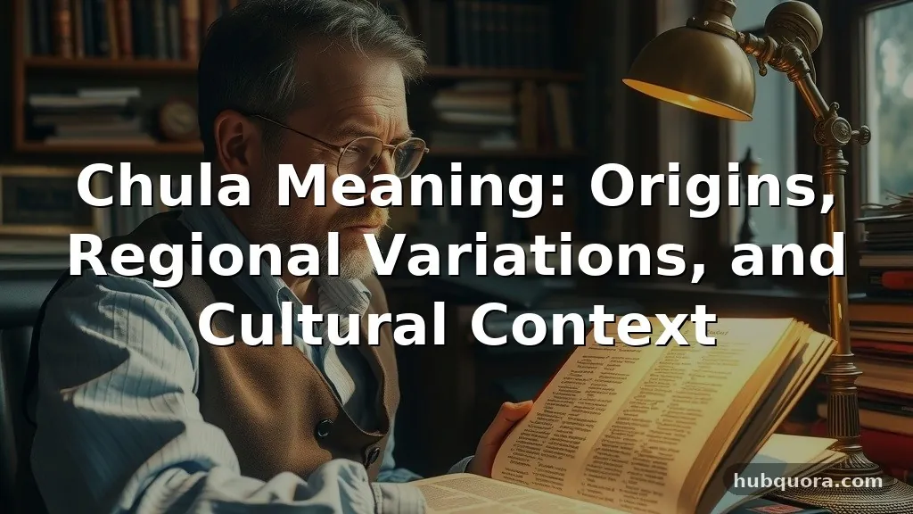chula meaning