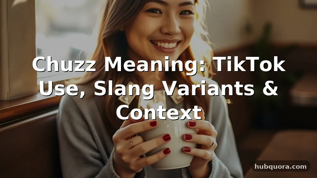 chuzz meaning