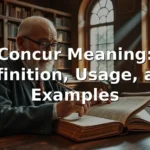 concur meaning
