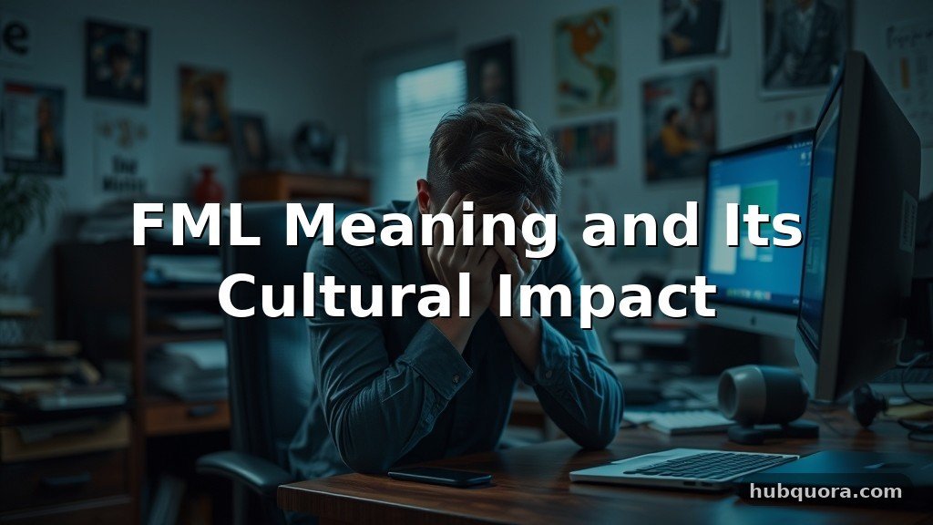 FML Meaning and Its Cultural Impact