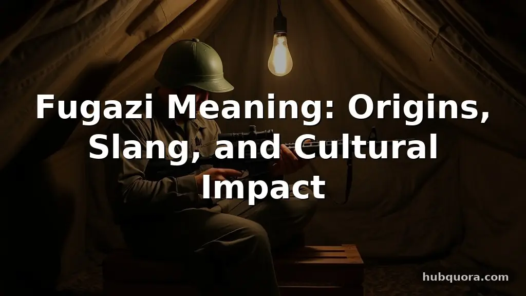 fugazi meaning
