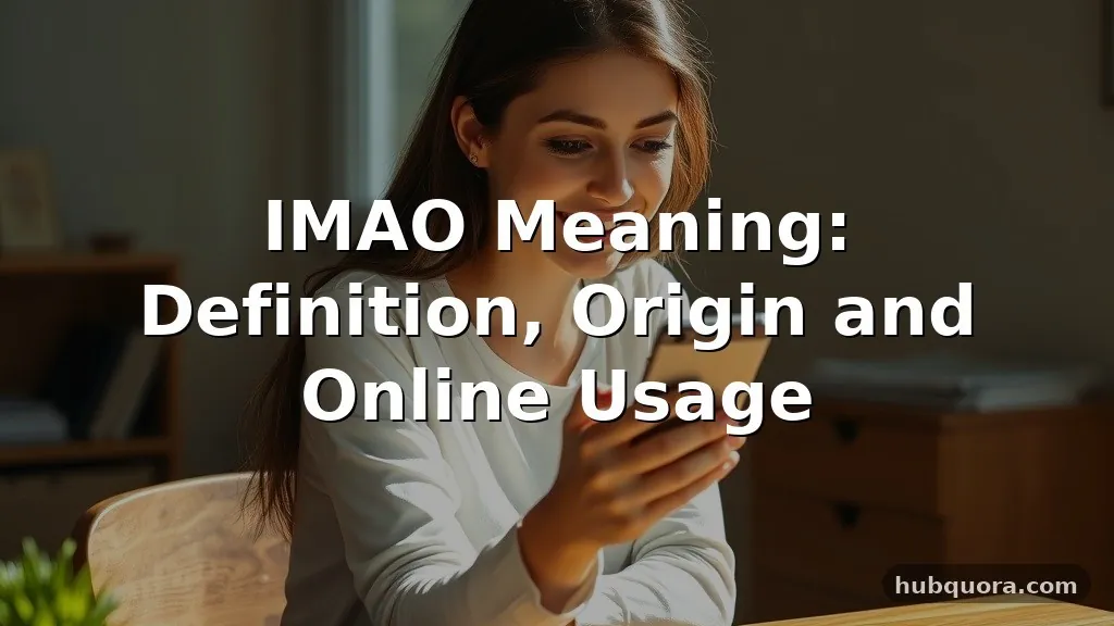 imao meaning