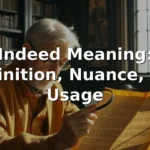 indeed meaning