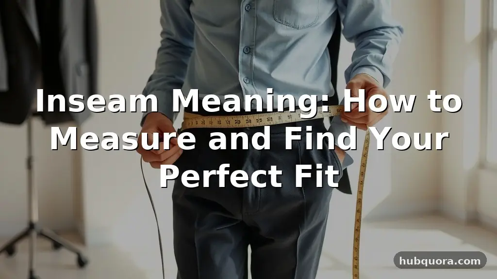 inseam meaning