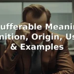 insufferable meaning