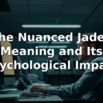 The Nuanced Jaded Meaning and Its Psychological Impact