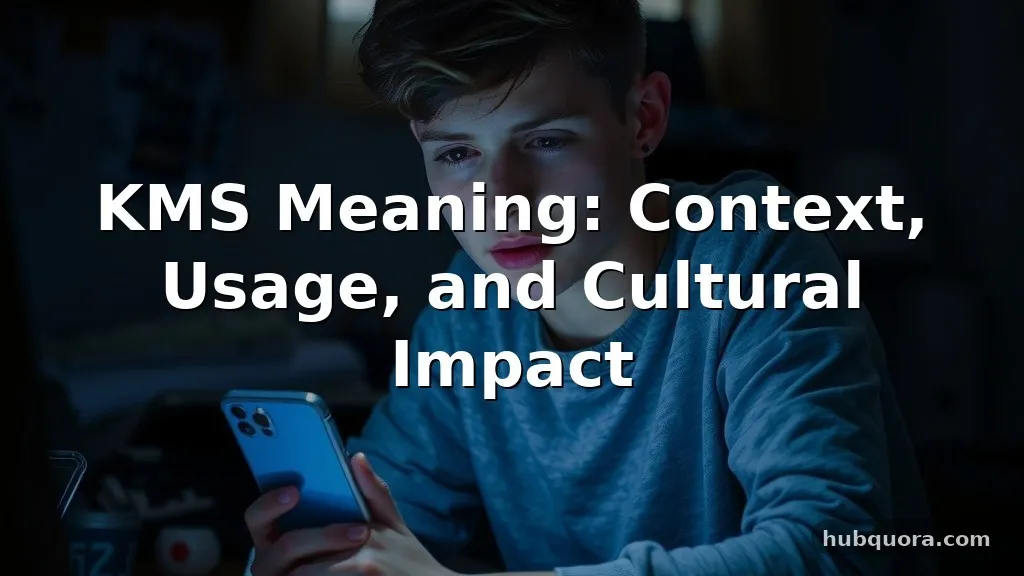 kms meaning