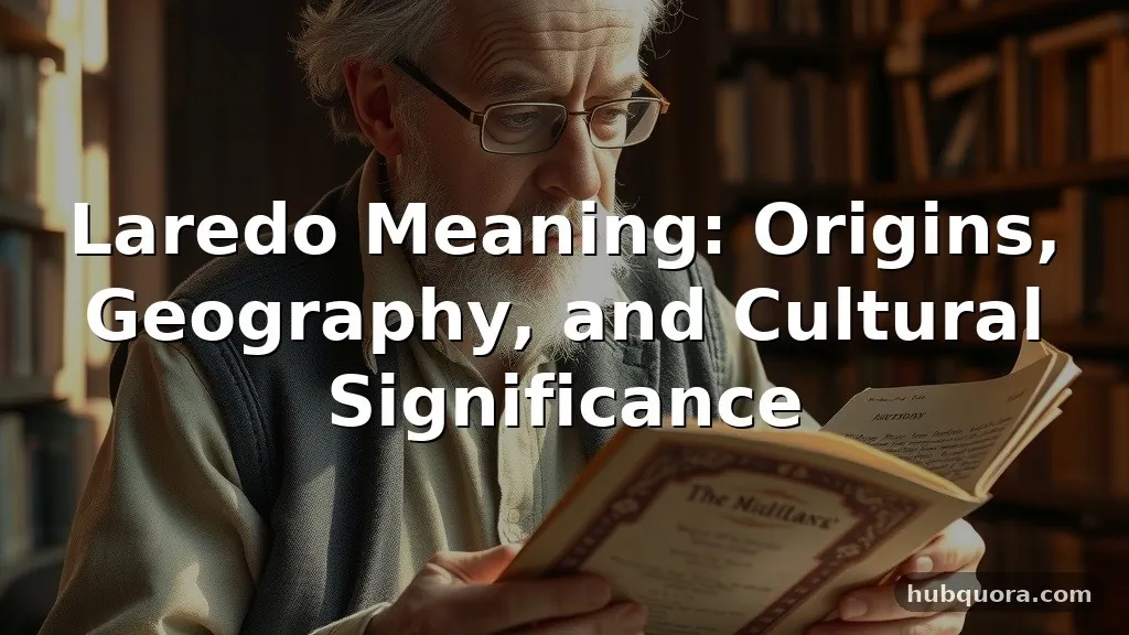 laredo meaning