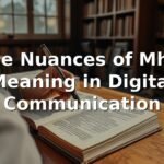 The Nuances of Mhm Meaning in Digital Communication