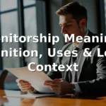 monitorship meaning