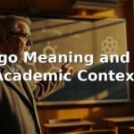 Orgo Meaning and Its Academic Context