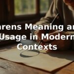 Parens Meaning and Usage in Modern Contexts
