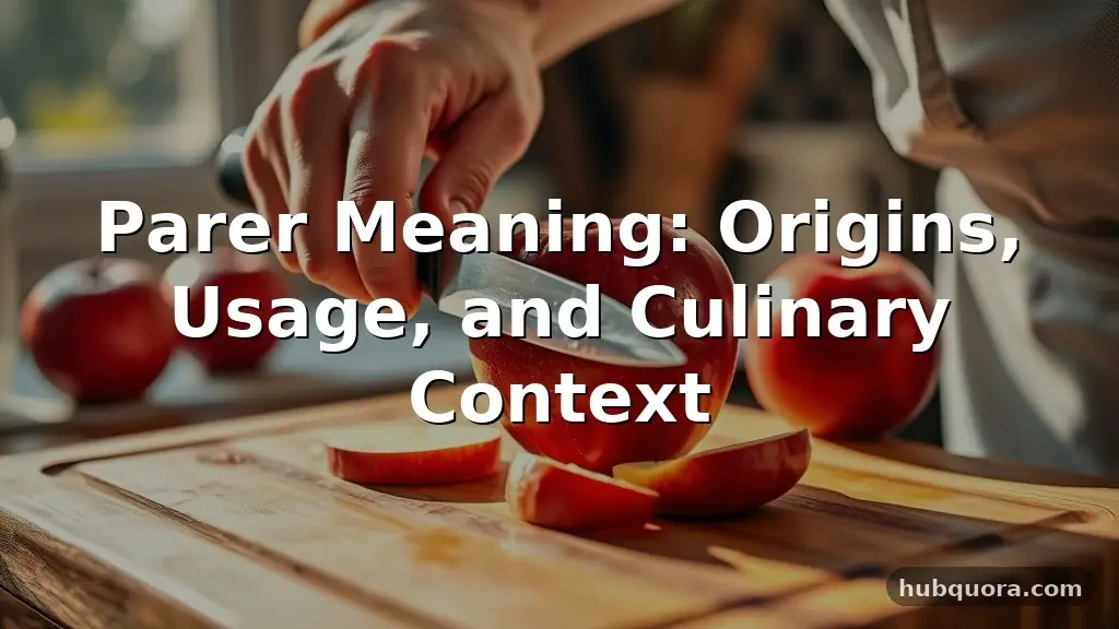parer meaning