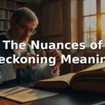 The Nuances of Reckoning Meaning