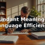 Redundant Meaning and Language Efficiency
