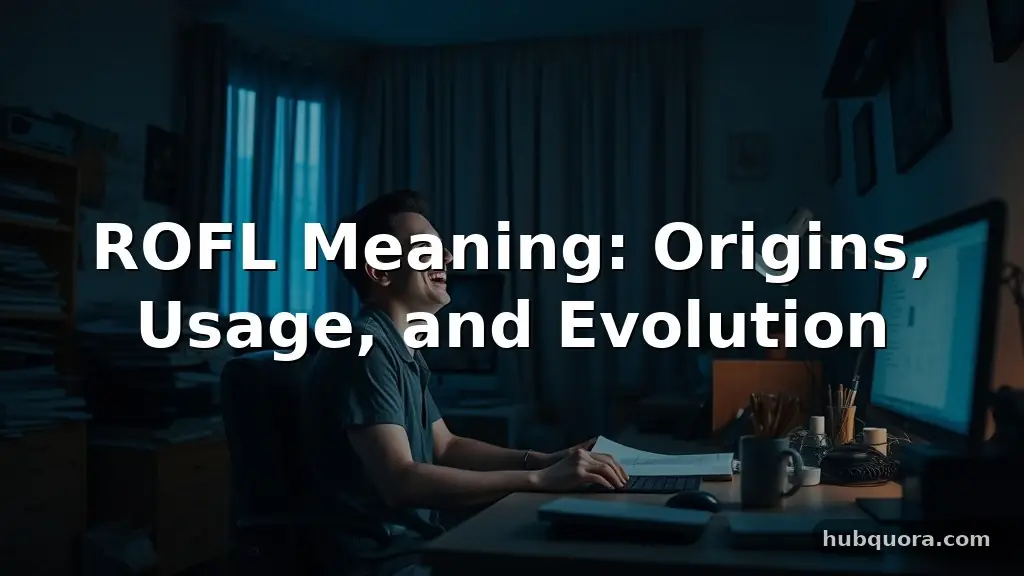rofl meaning
