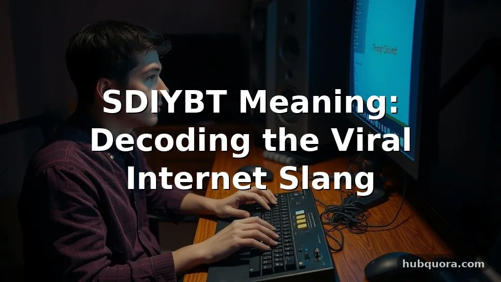sdiybt meaning