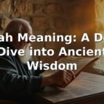Selah Meaning: A Deep Dive into Ancient Wisdom