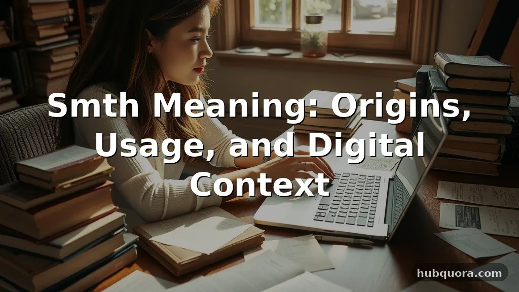 smth meaning
