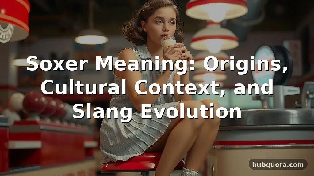 soxer meaning
