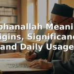 subhanallah meaning