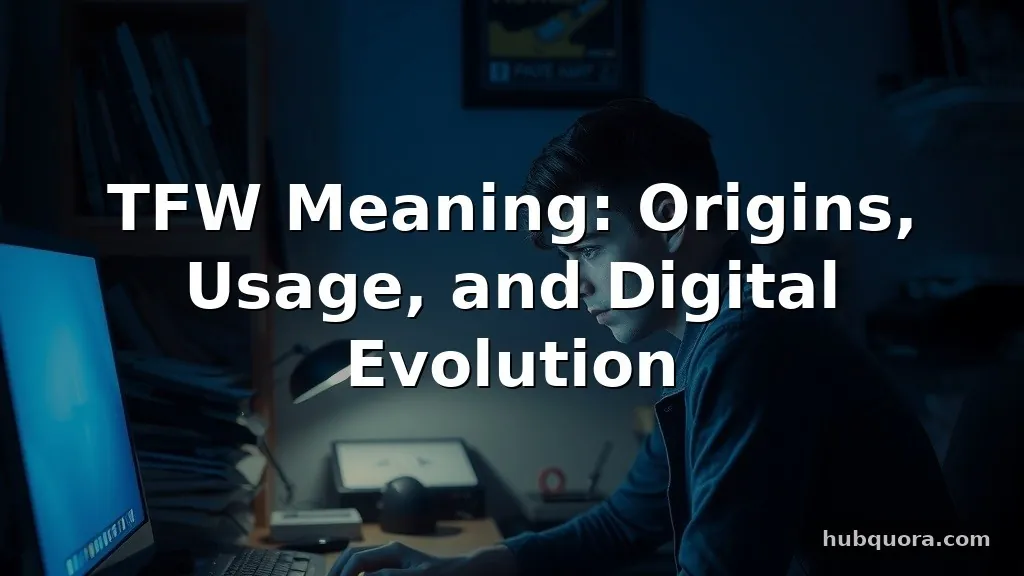 tfw meaning