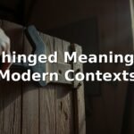 Unhinged Meaning in Modern Contexts