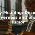 witty meaning