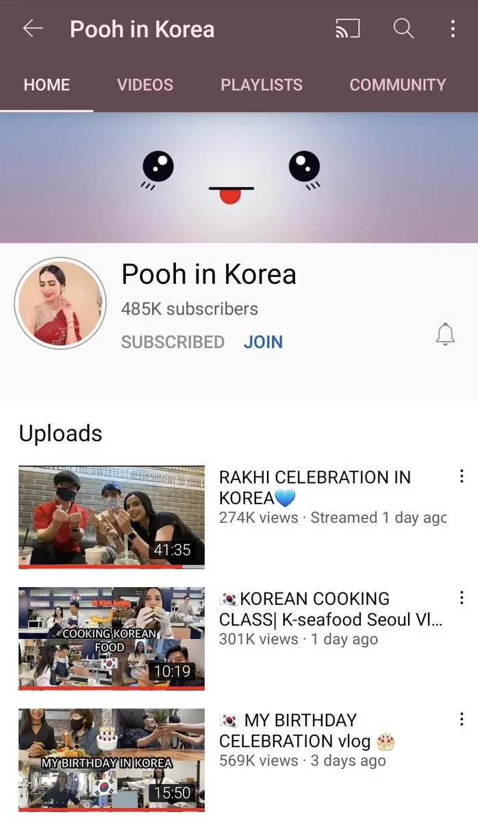 Living in South Korea: what her content can and cannot show - pooh in korea age