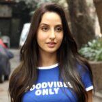 Nora Fatehi at Krome studio in Bandra